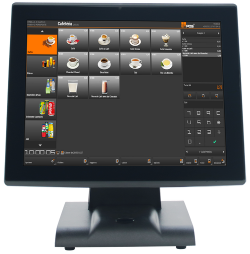 Caisse enregistreuse tactile POS 2119 5 Caisse enregistreuse tactile POS 2119